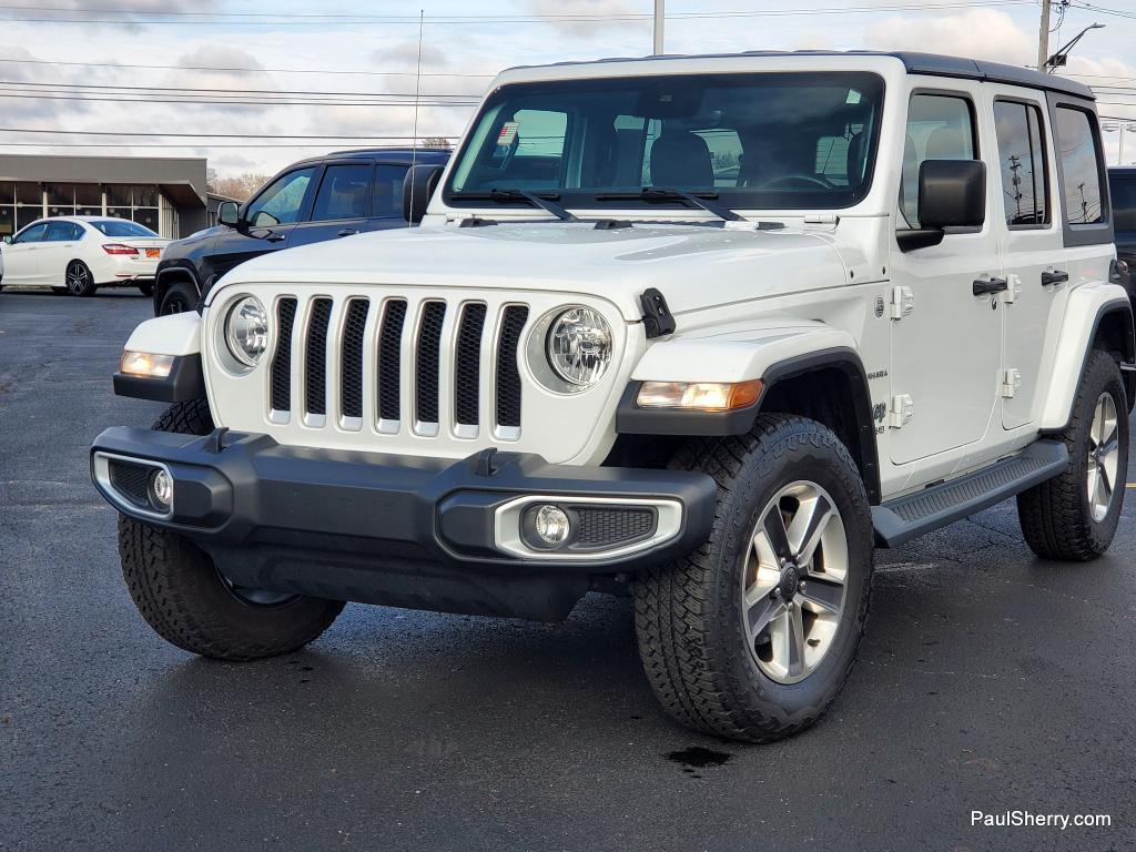 used 2021 Jeep Wrangler Unlimited car, priced at $26,923