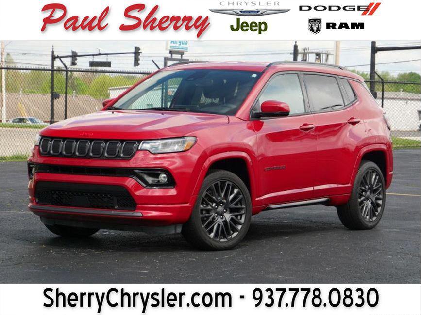 used 2022 Jeep Compass car, priced at $23,495