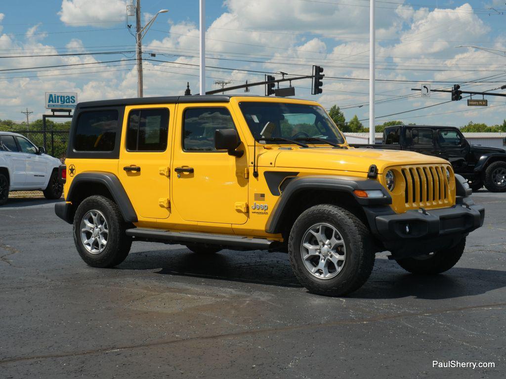 used 2020 Jeep Wrangler Unlimited car, priced at $27,537