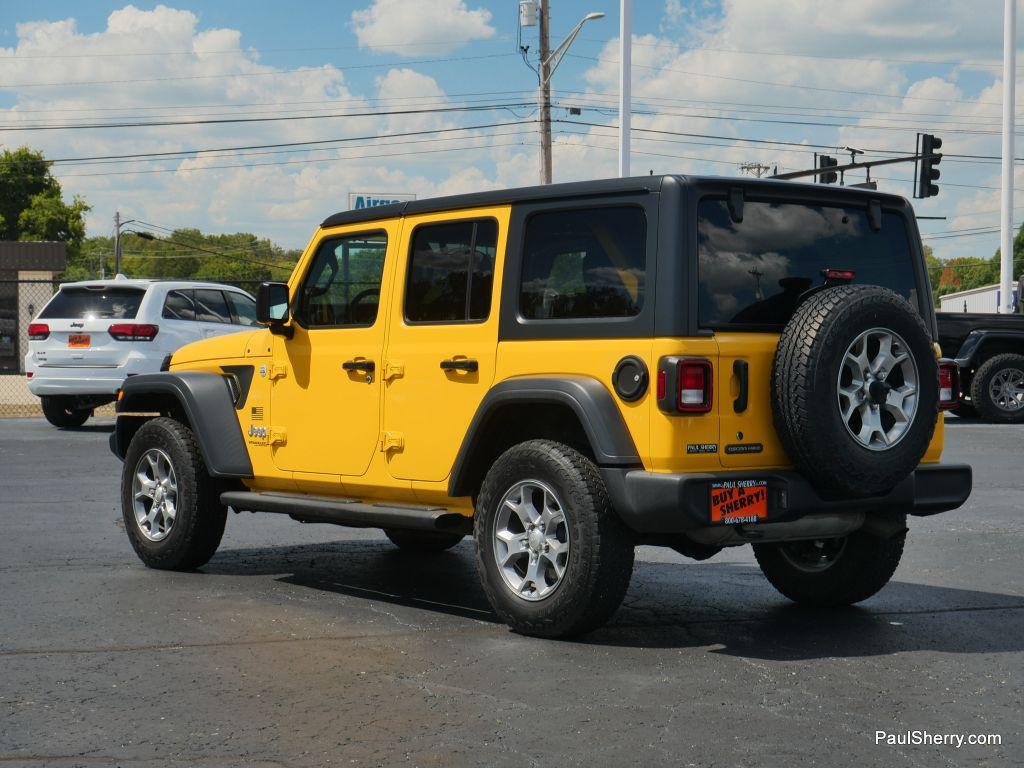 used 2020 Jeep Wrangler Unlimited car, priced at $27,537