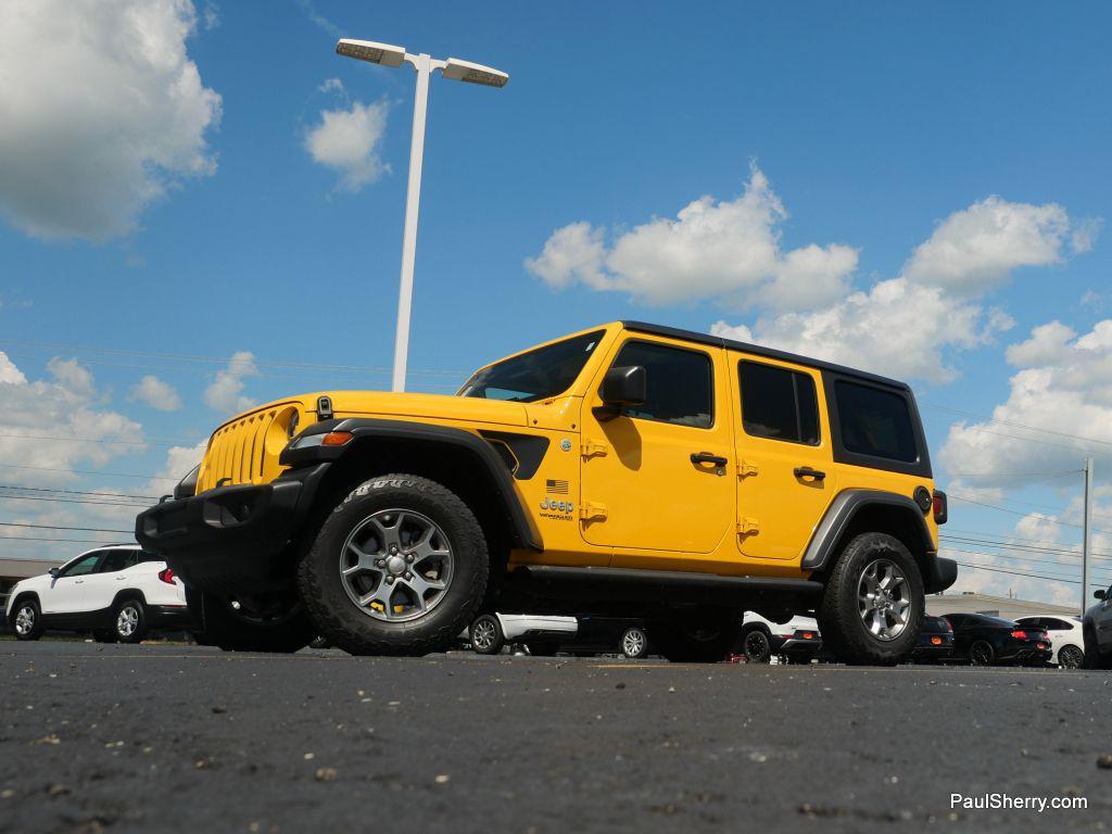 used 2020 Jeep Wrangler Unlimited car, priced at $27,537