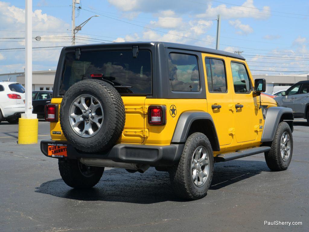 used 2020 Jeep Wrangler Unlimited car, priced at $27,537