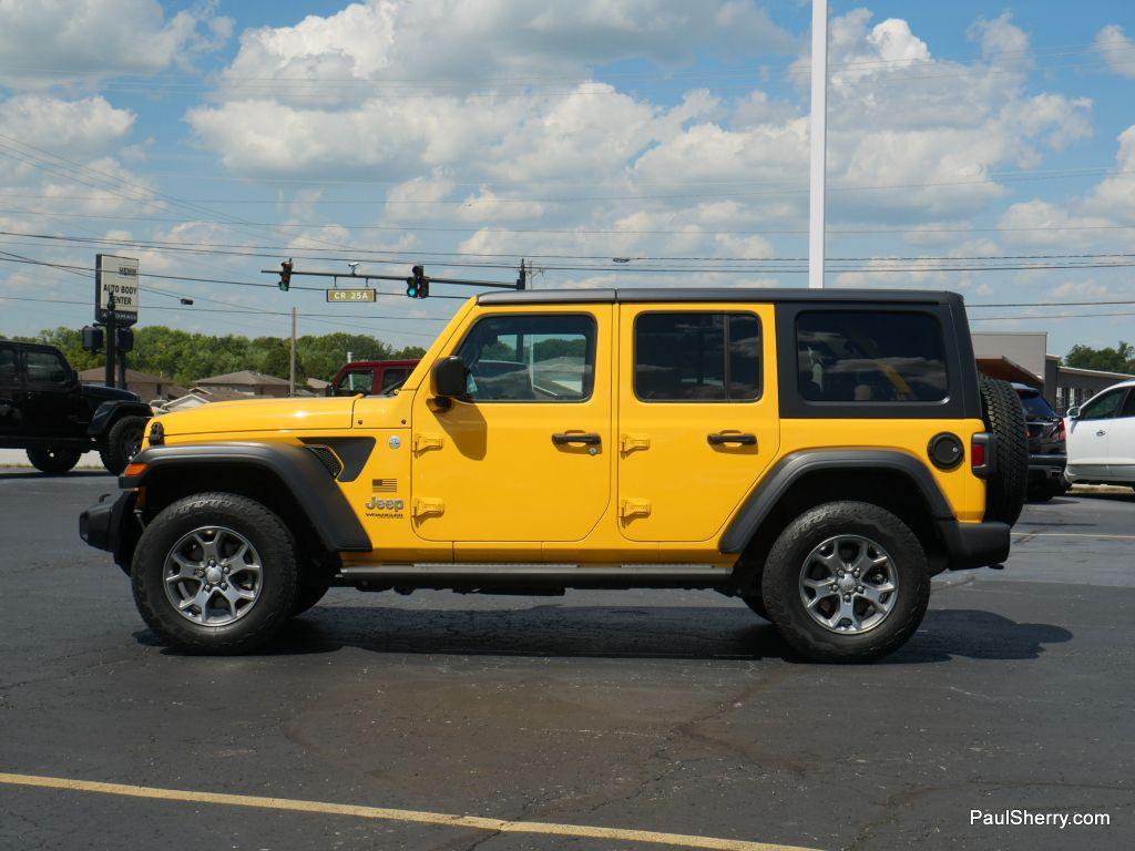 used 2020 Jeep Wrangler Unlimited car, priced at $27,537