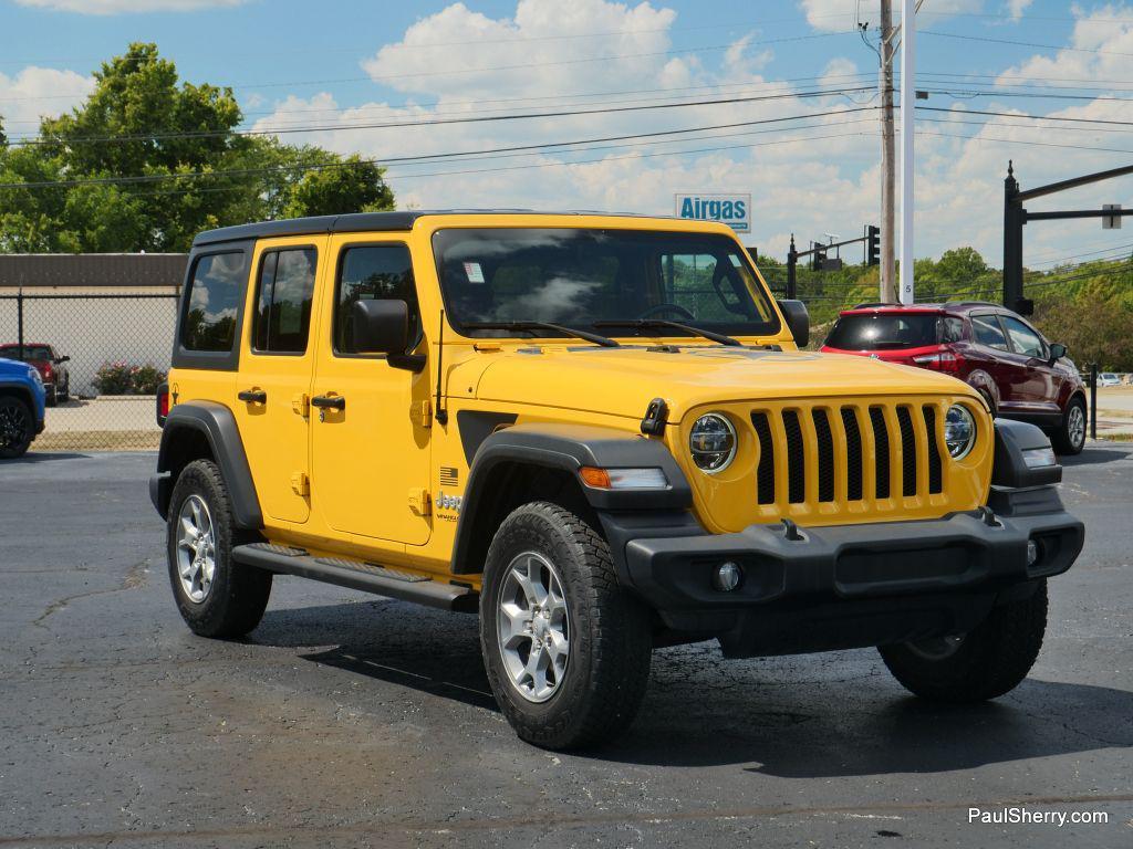used 2020 Jeep Wrangler Unlimited car, priced at $27,537