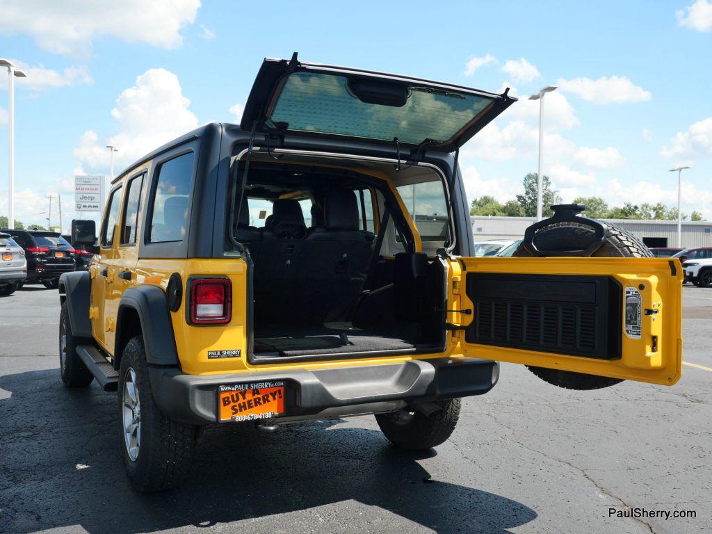 used 2020 Jeep Wrangler Unlimited car, priced at $27,537