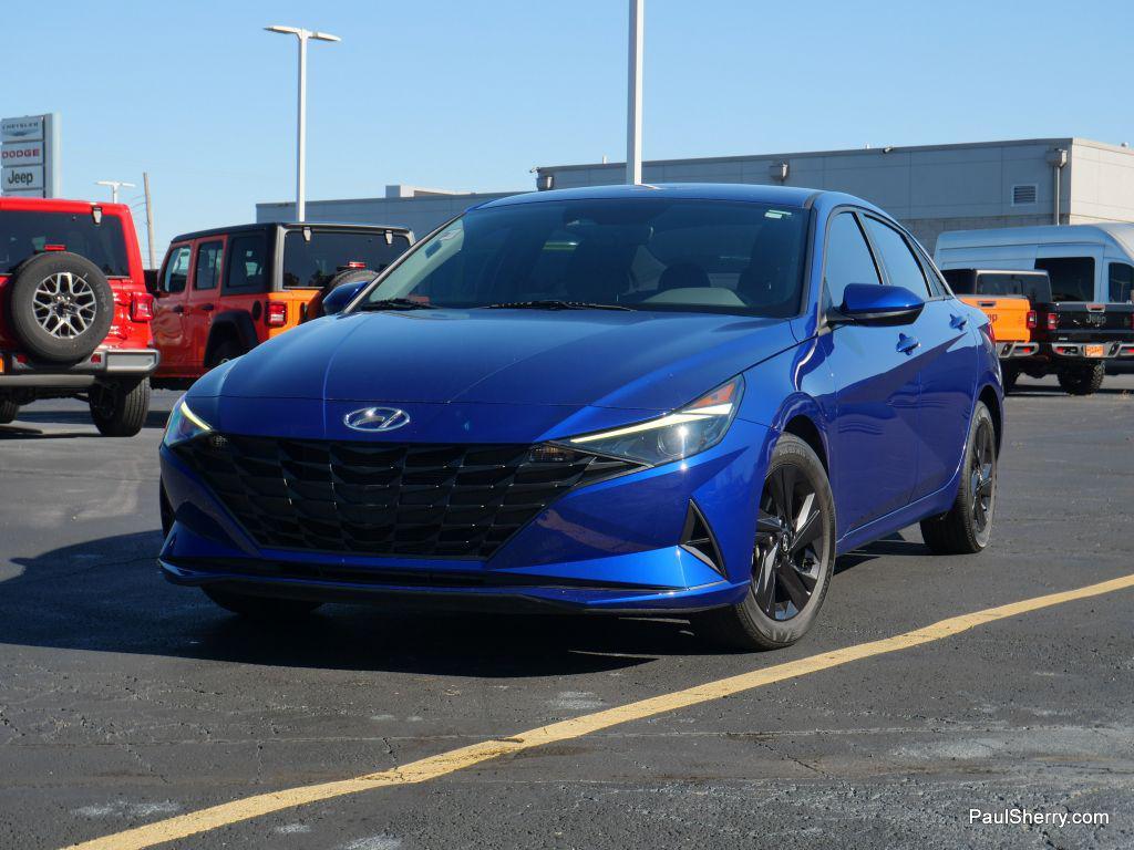 used 2022 Hyundai Elantra car, priced at $18,867