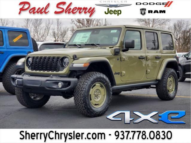 new 2025 Jeep Wrangler 4xe car, priced at $60,995