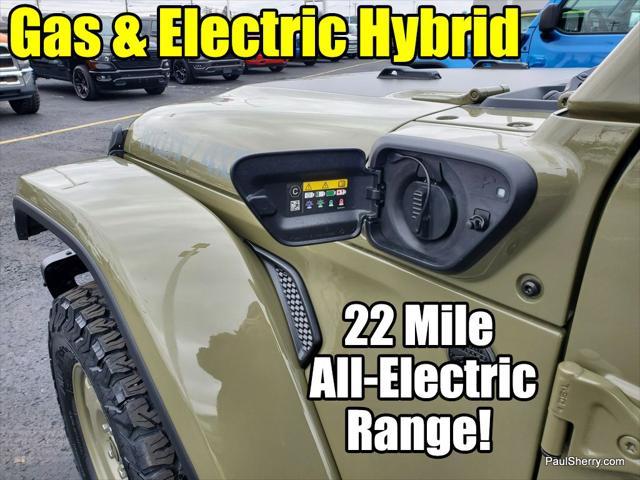 new 2025 Jeep Wrangler 4xe car, priced at $60,995