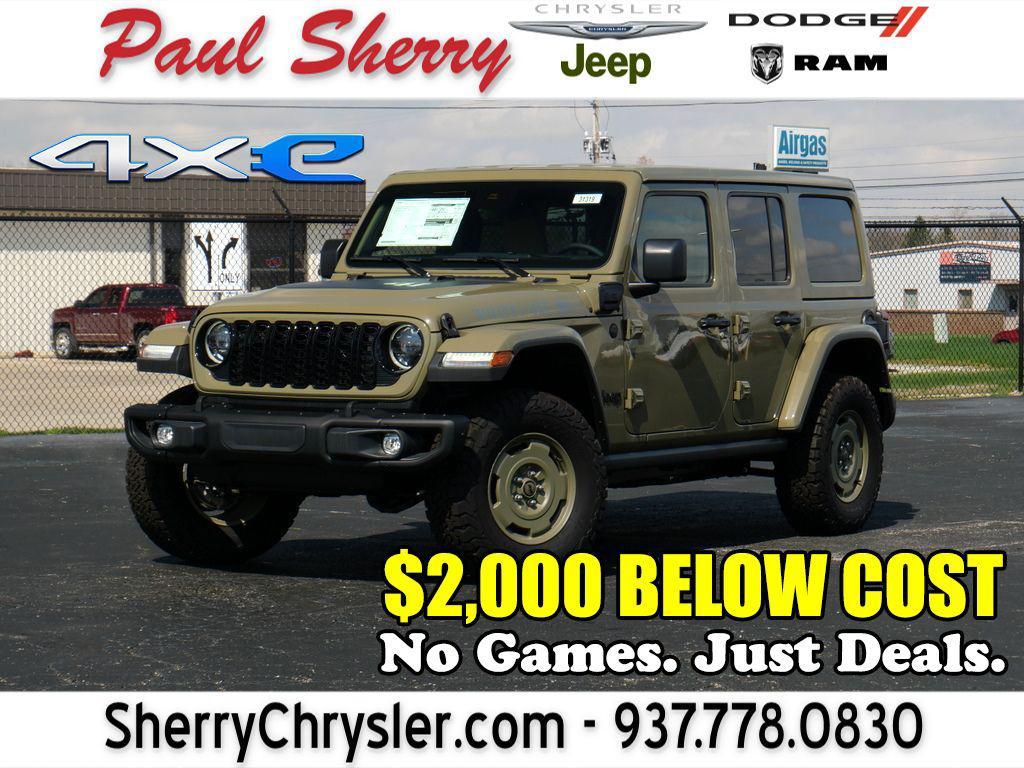 new 2025 Jeep Wrangler 4xe car, priced at $56,995