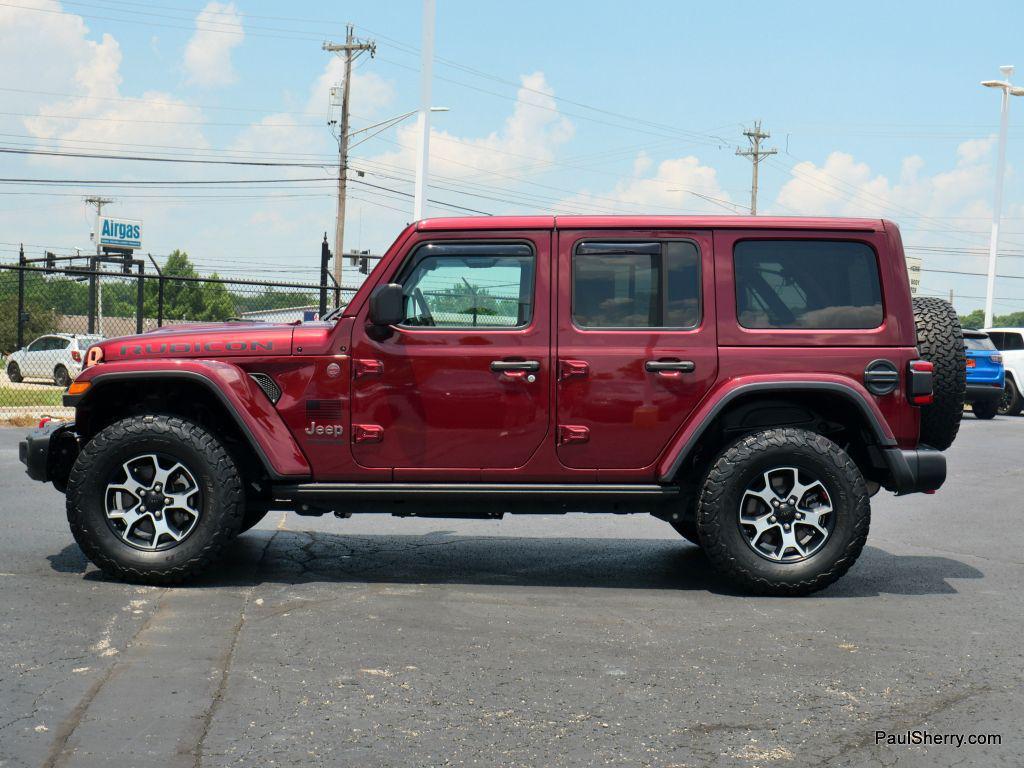 used 2021 Jeep Wrangler Unlimited car, priced at $37,996