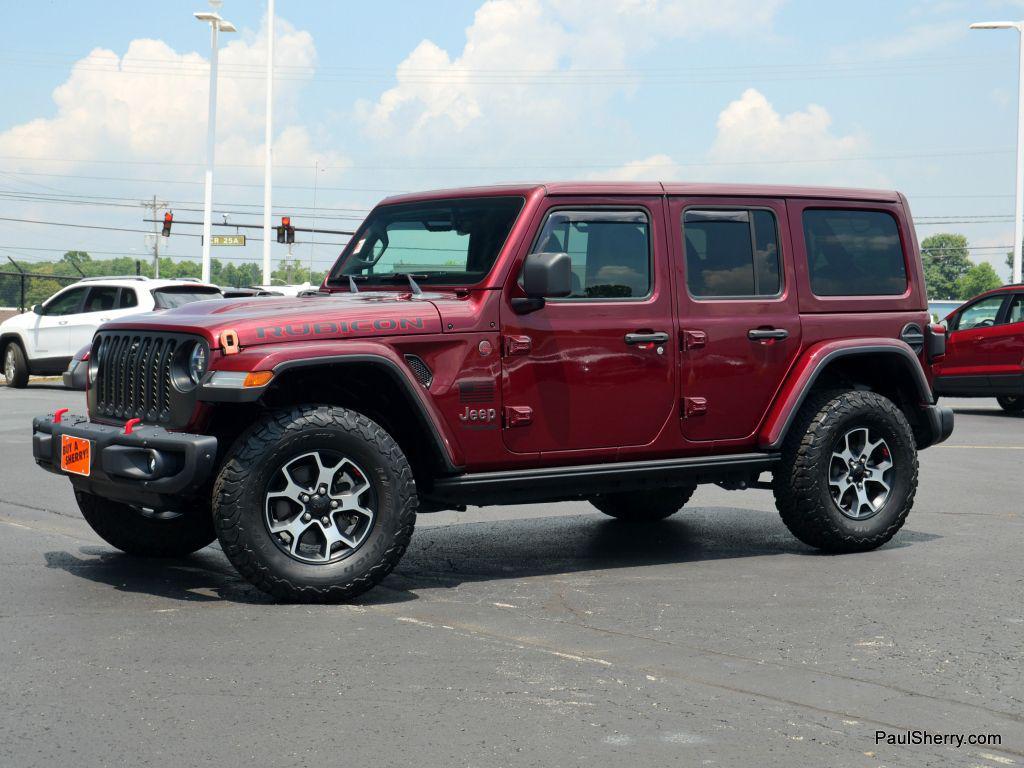 used 2021 Jeep Wrangler Unlimited car, priced at $37,996