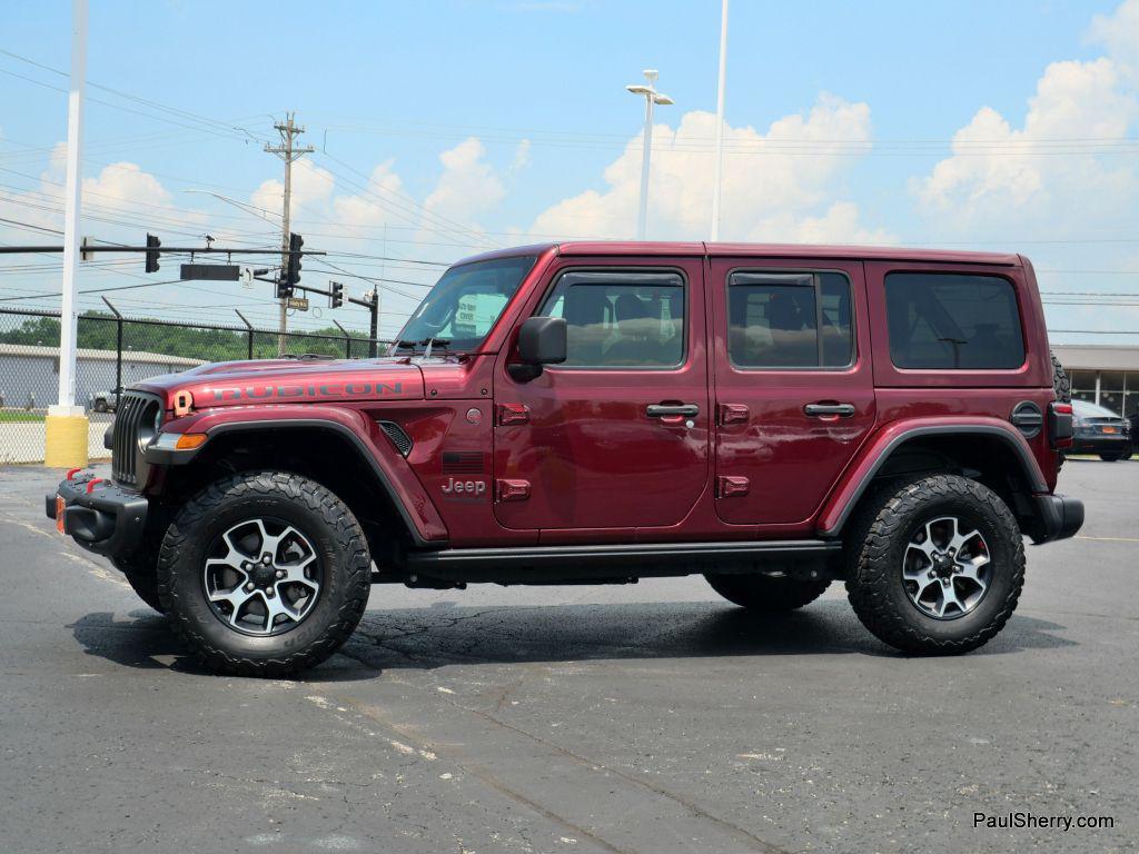 used 2021 Jeep Wrangler Unlimited car, priced at $37,996