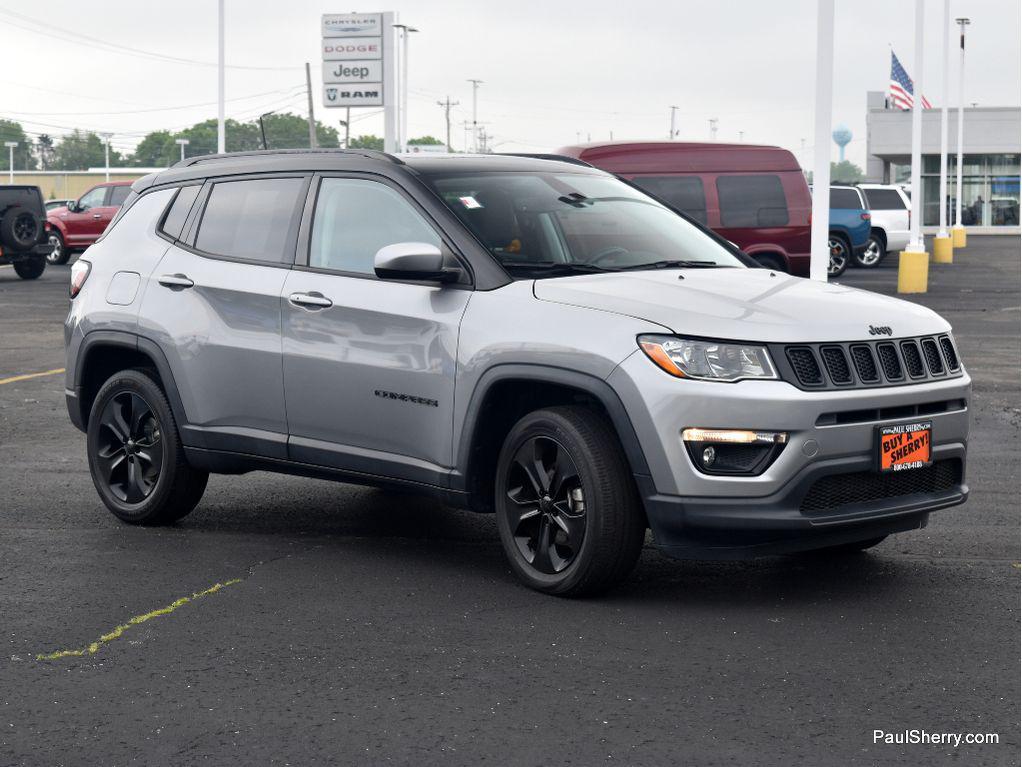 used 2021 Jeep Compass car, priced at $21,995