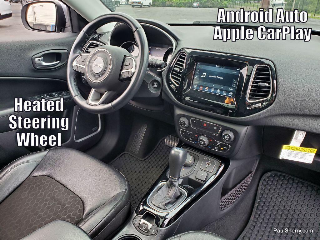 used 2021 Jeep Compass car, priced at $21,995