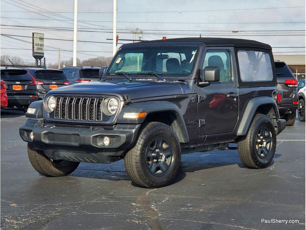 used 2024 Jeep Wrangler car, priced at $29,715