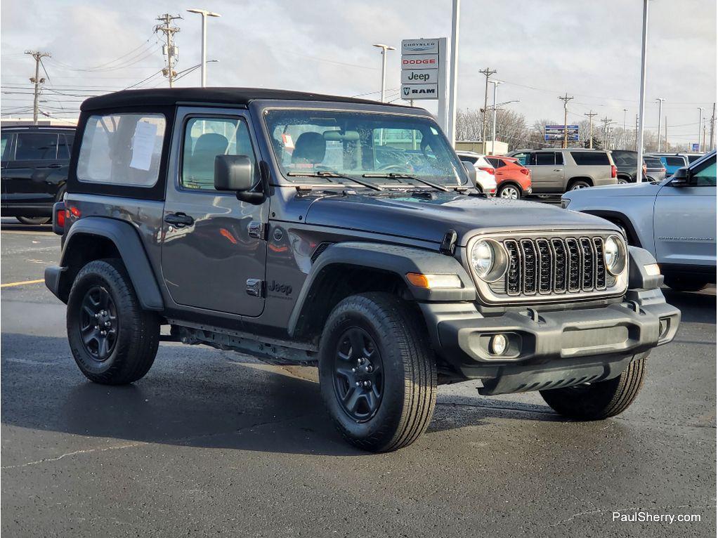 used 2024 Jeep Wrangler car, priced at $29,715