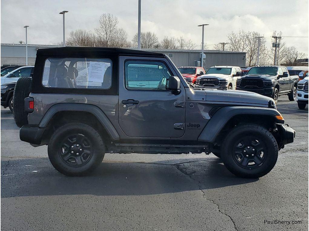used 2024 Jeep Wrangler car, priced at $29,715