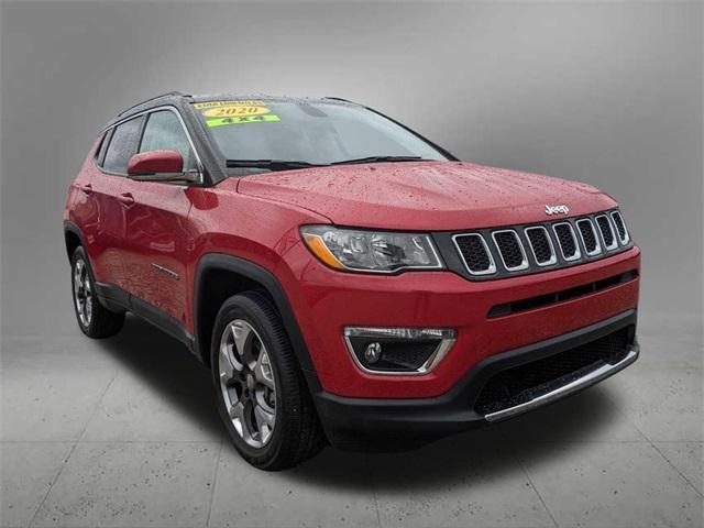 used 2020 Jeep Compass car, priced at $22,977