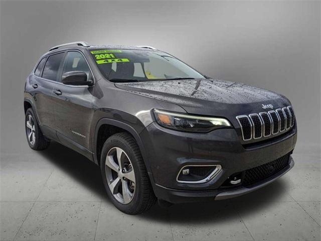 used 2021 Jeep Cherokee car, priced at $26,850