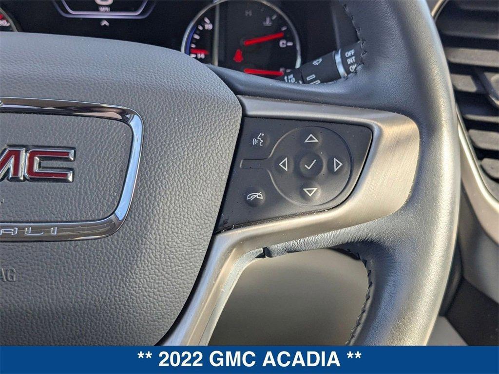 used 2022 GMC Acadia car, priced at $34,995