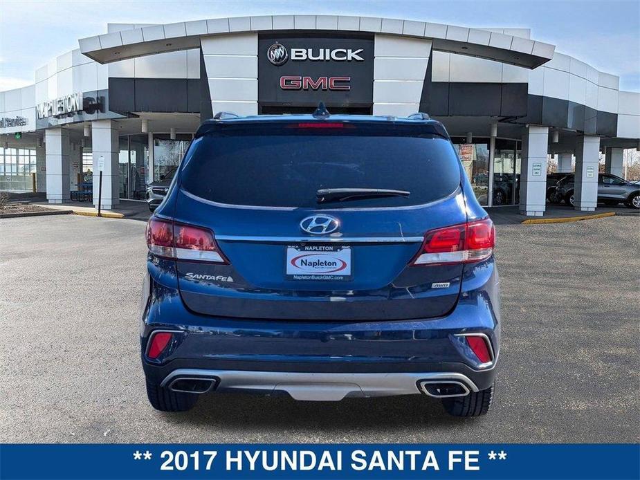 used 2017 Hyundai Santa Fe car, priced at $14,121