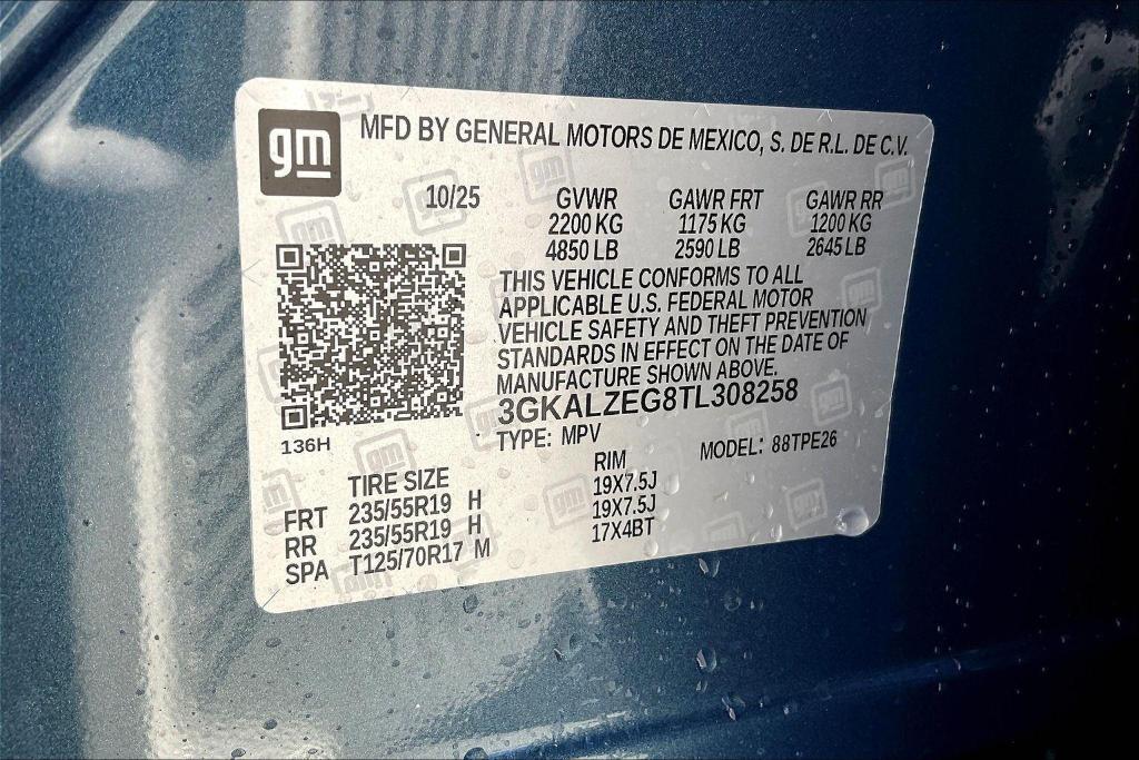 new 2026 GMC Terrain car, priced at $43,838