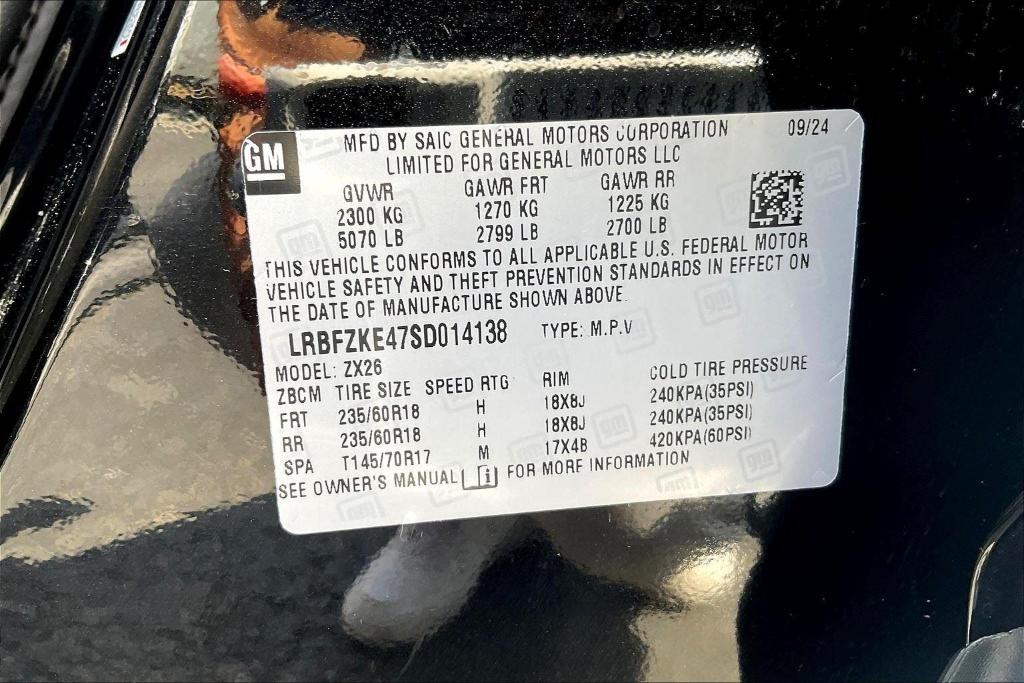 new 2025 Buick Envision car, priced at $37,740