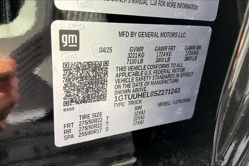 new 2025 GMC Sierra 1500 car, priced at $79,271