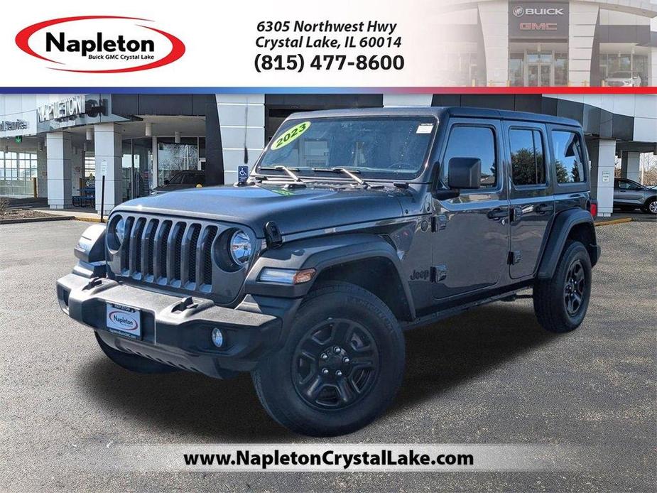 used 2023 Jeep Wrangler car, priced at $31,510