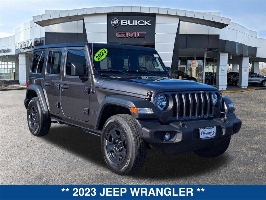 used 2023 Jeep Wrangler car, priced at $31,510