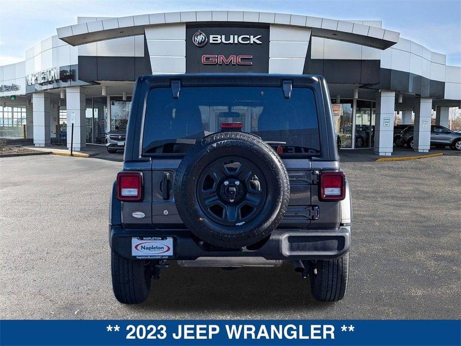 used 2023 Jeep Wrangler car, priced at $31,510