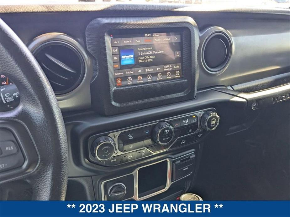 used 2023 Jeep Wrangler car, priced at $36,125