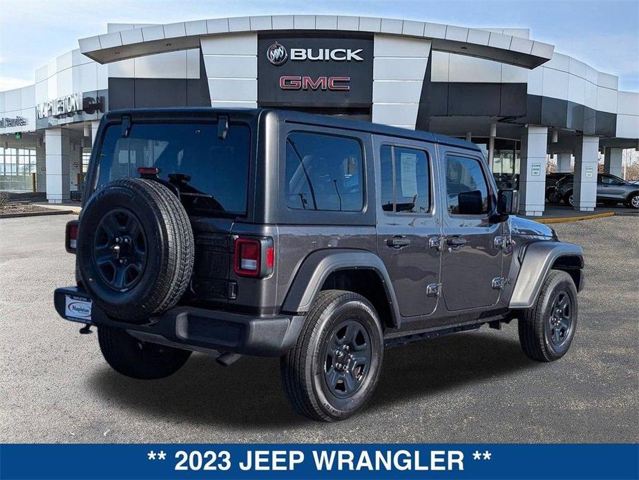 used 2023 Jeep Wrangler car, priced at $31,510