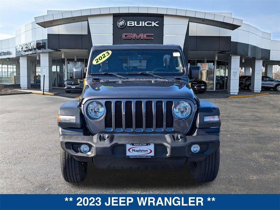 used 2023 Jeep Wrangler car, priced at $31,510