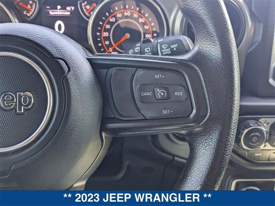 used 2023 Jeep Wrangler car, priced at $31,510