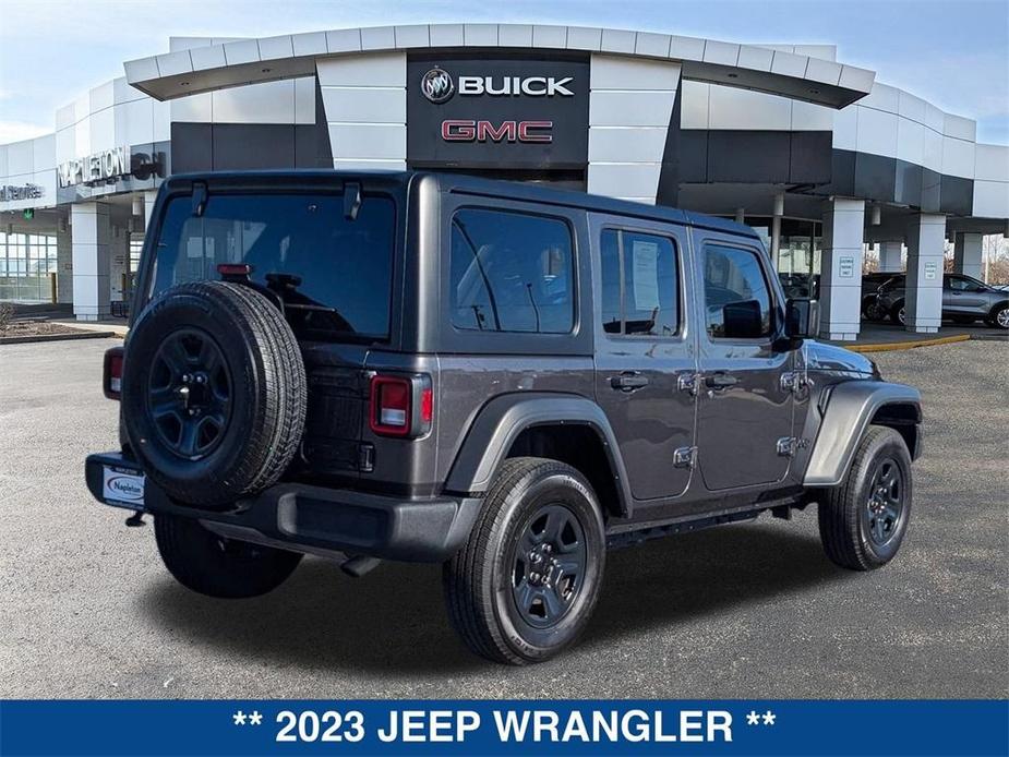 used 2023 Jeep Wrangler car, priced at $36,125