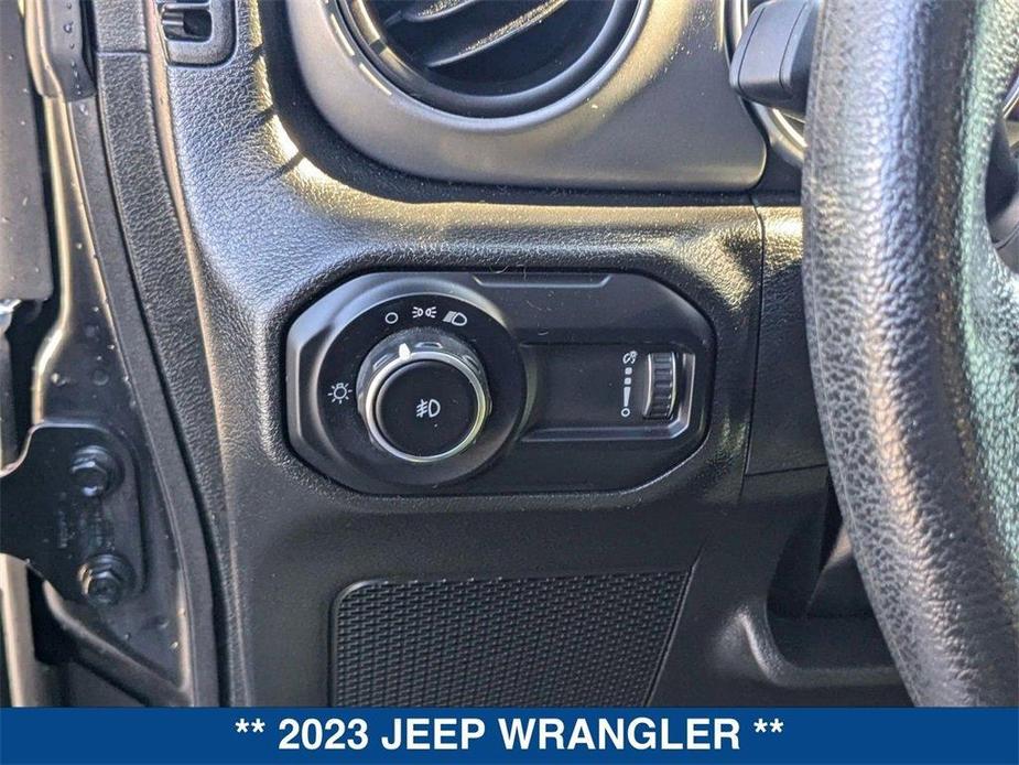 used 2023 Jeep Wrangler car, priced at $31,510