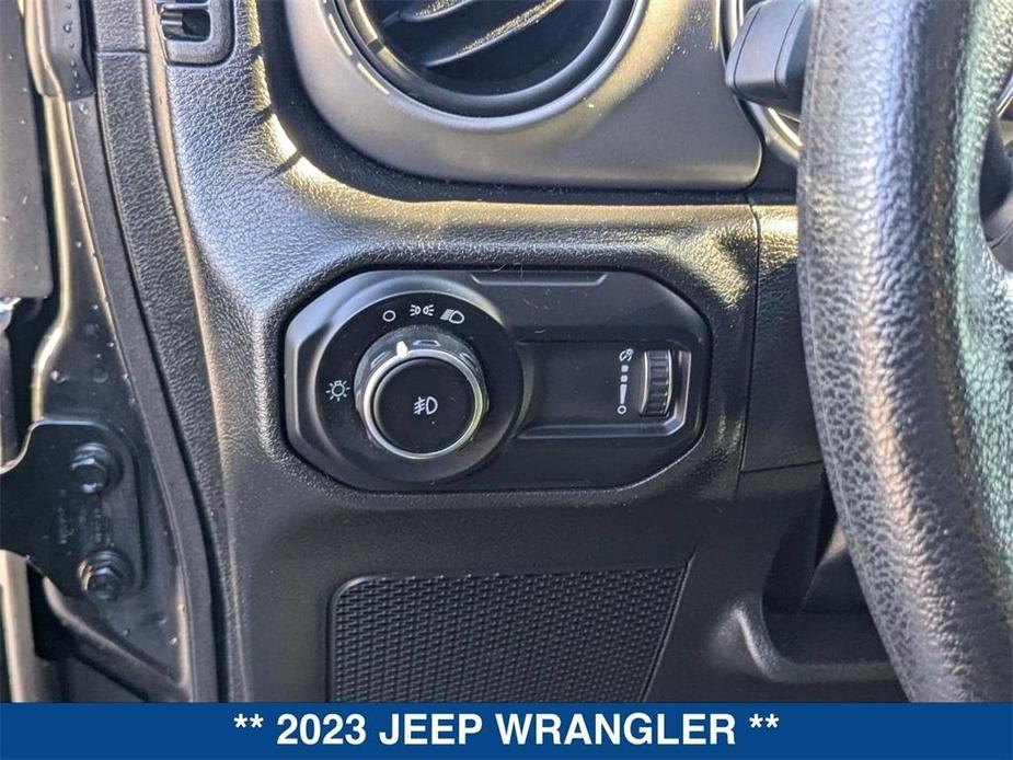 used 2023 Jeep Wrangler car, priced at $36,125