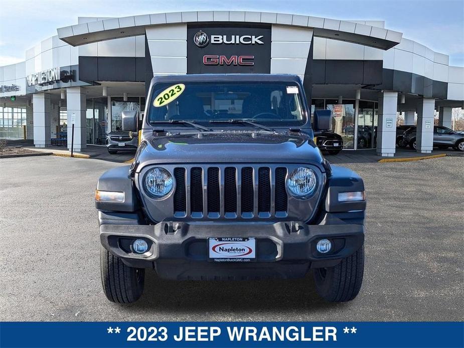 used 2023 Jeep Wrangler car, priced at $36,125