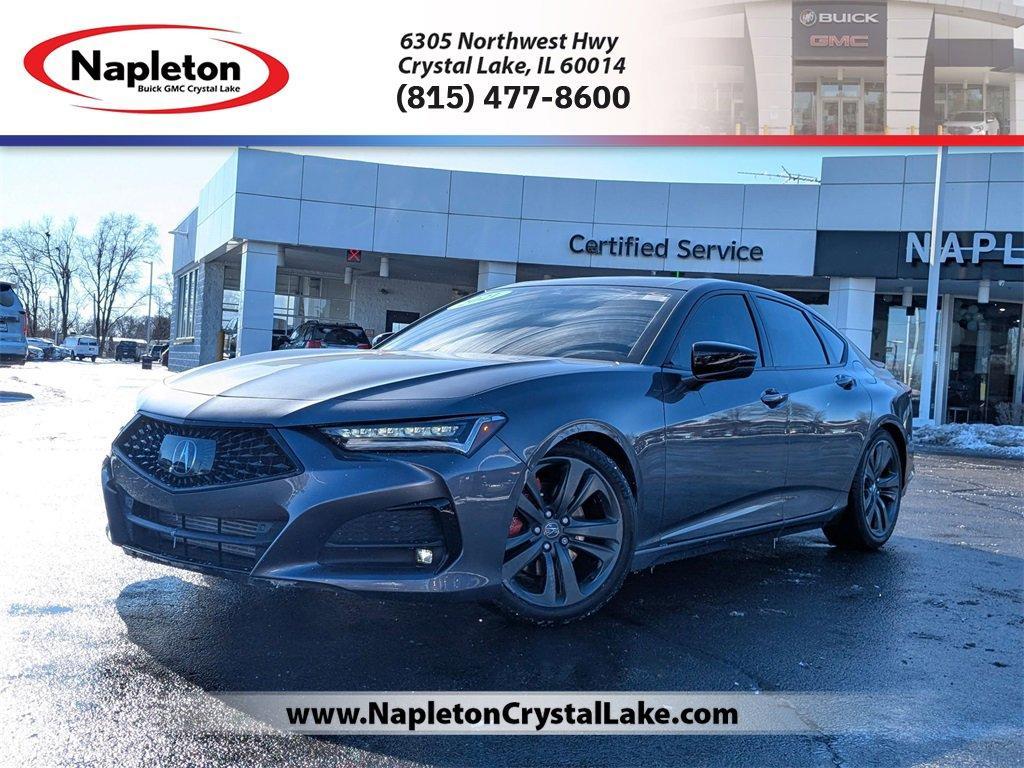 used 2021 Acura TLX car, priced at $31,822