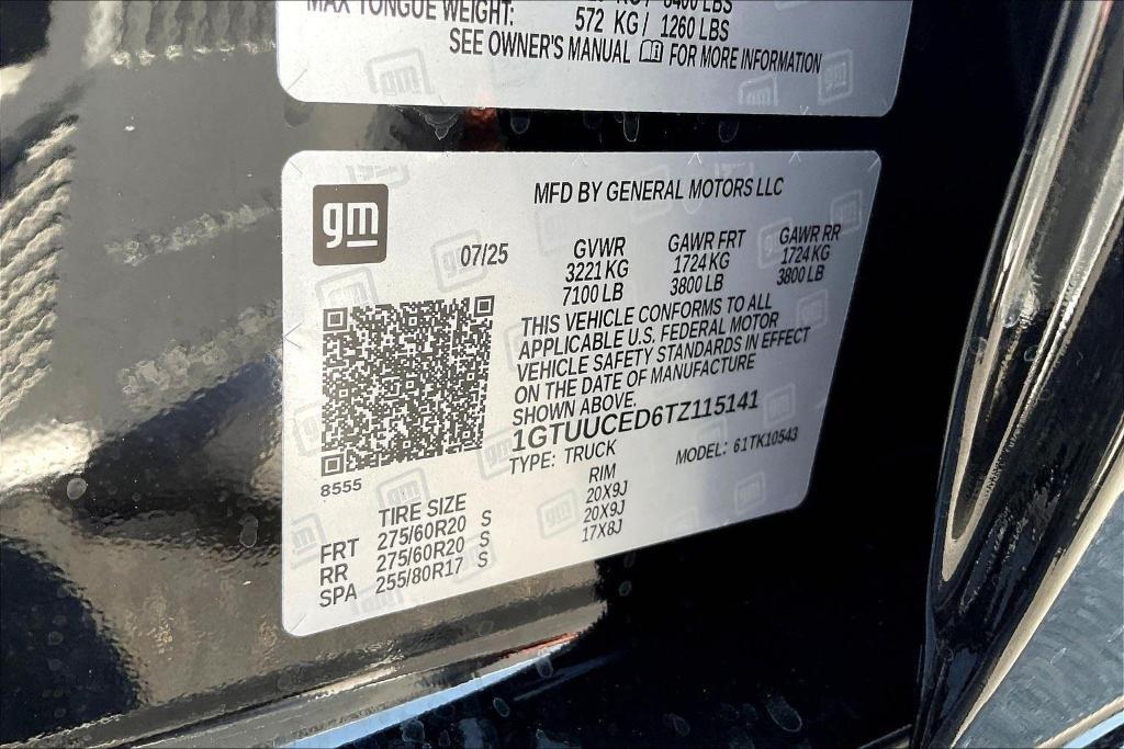 new 2026 GMC Sierra 1500 car, priced at $59,528