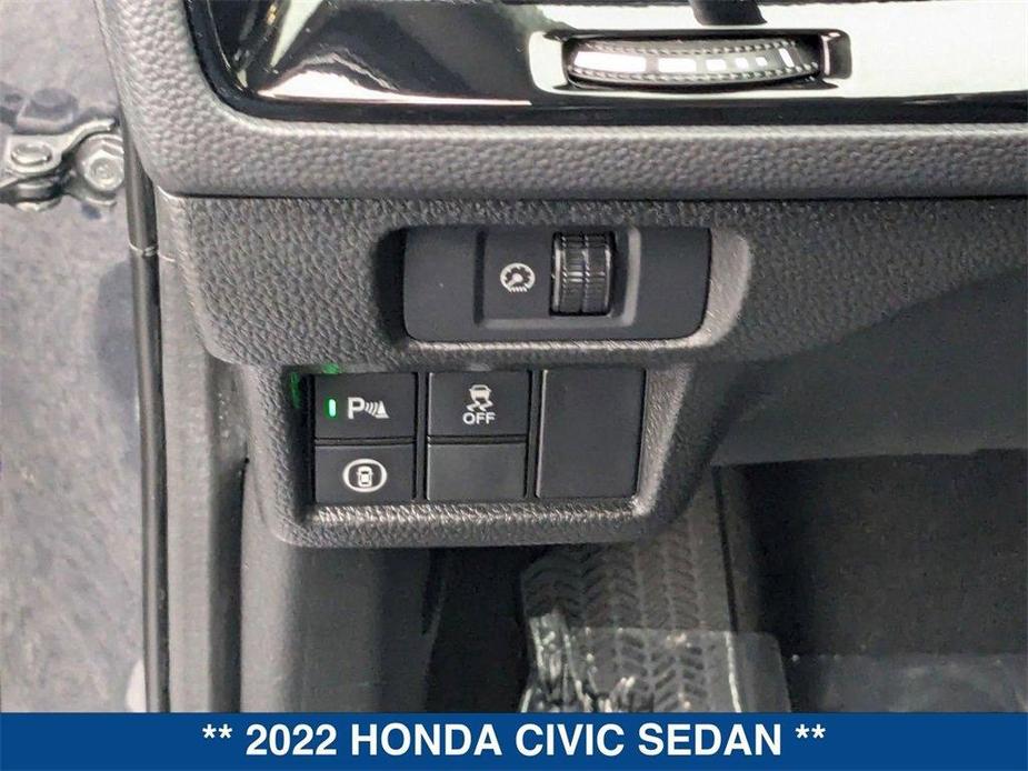 used 2022 Honda Civic car, priced at $24,258