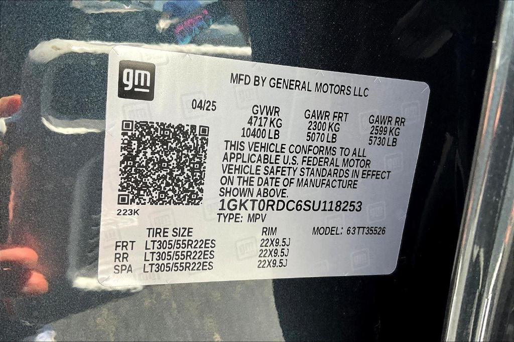 new 2025 GMC HUMMER EV SUV car, priced at $105,570