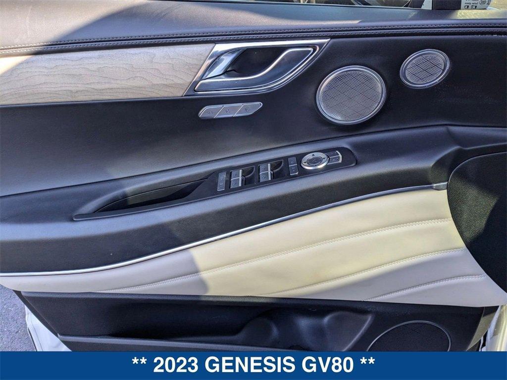 used 2023 Genesis GV80 car, priced at $40,999