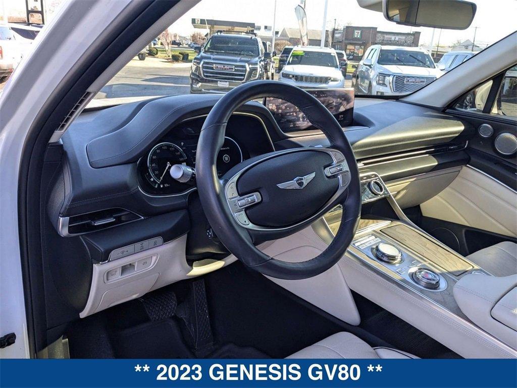 used 2023 Genesis GV80 car, priced at $40,999