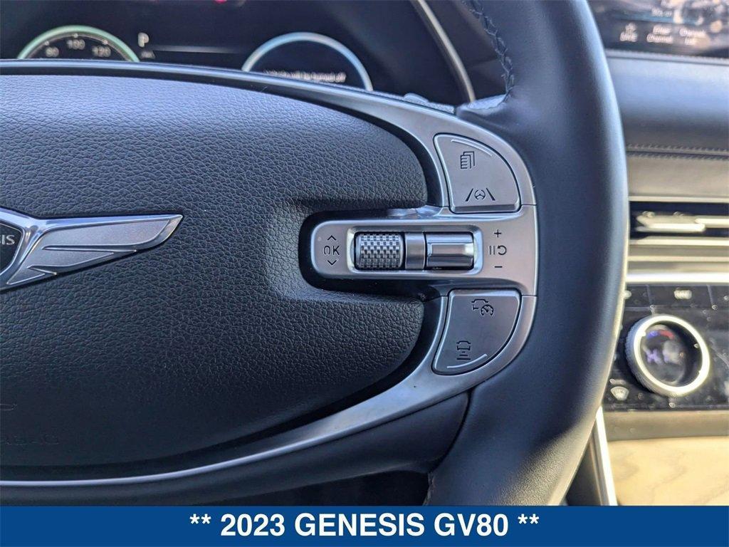 used 2023 Genesis GV80 car, priced at $40,999