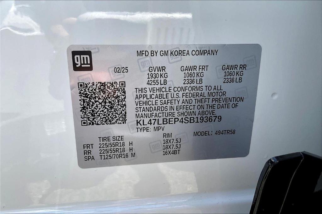 new 2025 Buick Envista car, priced at $29,575