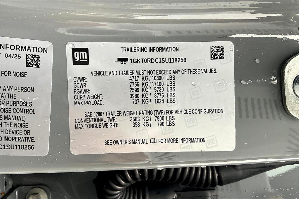 new 2025 GMC HUMMER EV SUV car, priced at $105,570