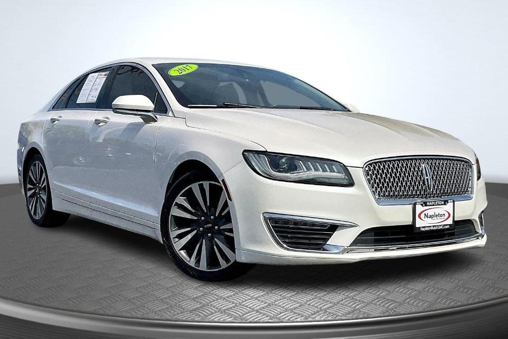 used 2017 Lincoln MKZ car, priced at $12,334