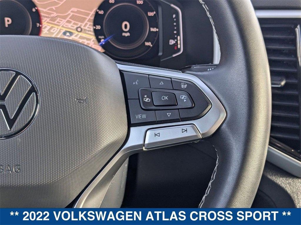 used 2022 Volkswagen Atlas Cross Sport car, priced at $31,499